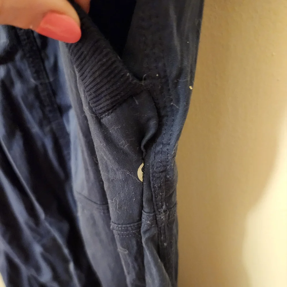 LULULEMON Navy Blue Studio Pants, Size 4, VGUC, Small Alteration, Long - Picture 2 of 6